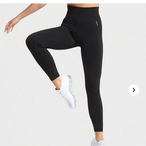 Gymshark high rise flex - black